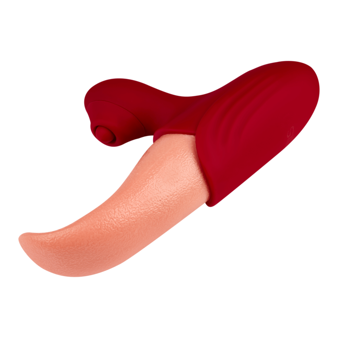 vibromasseur-rabbit-en-forme-de-langue-15-5-cm-Naturel clair-Rouge-7