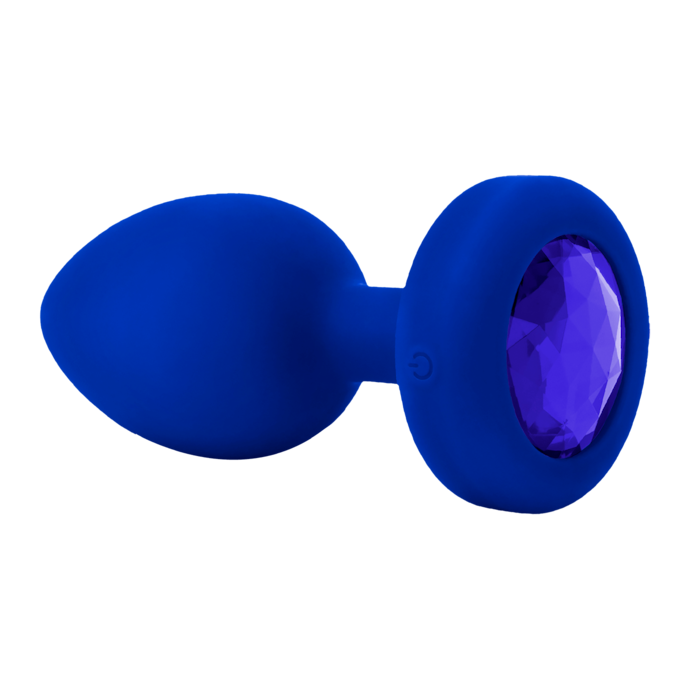 vibrating-jewel-plug---l/xl-11-5-cm-Bleu-2