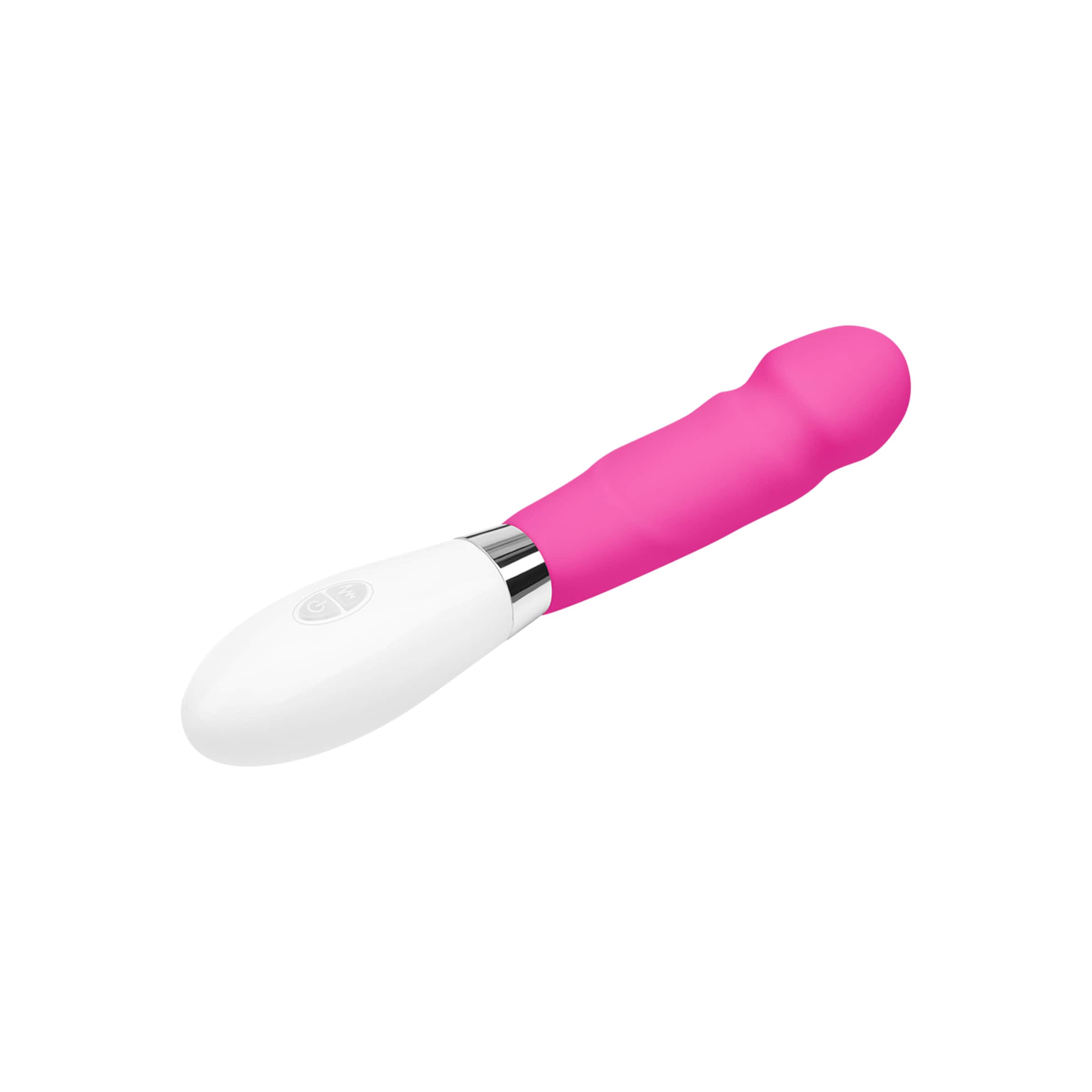 stimulerende-siliconen-vibrator-20-5-cm-Pink-Wit-6