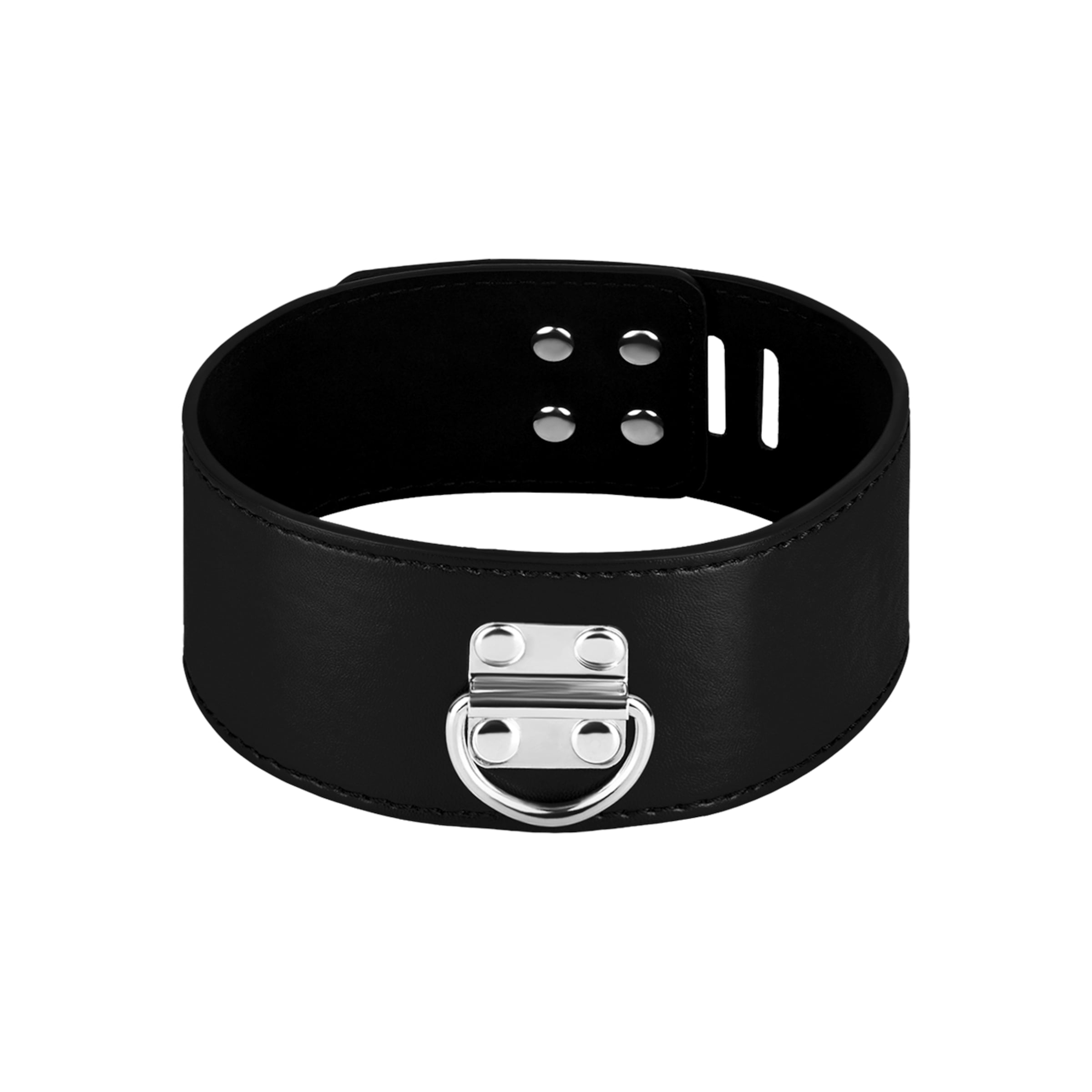 halsband-mit-schloss-und-leine-Schwarz-5