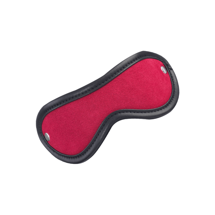 elegant-oogmasker-van-leer-Pink-Schwarz-1