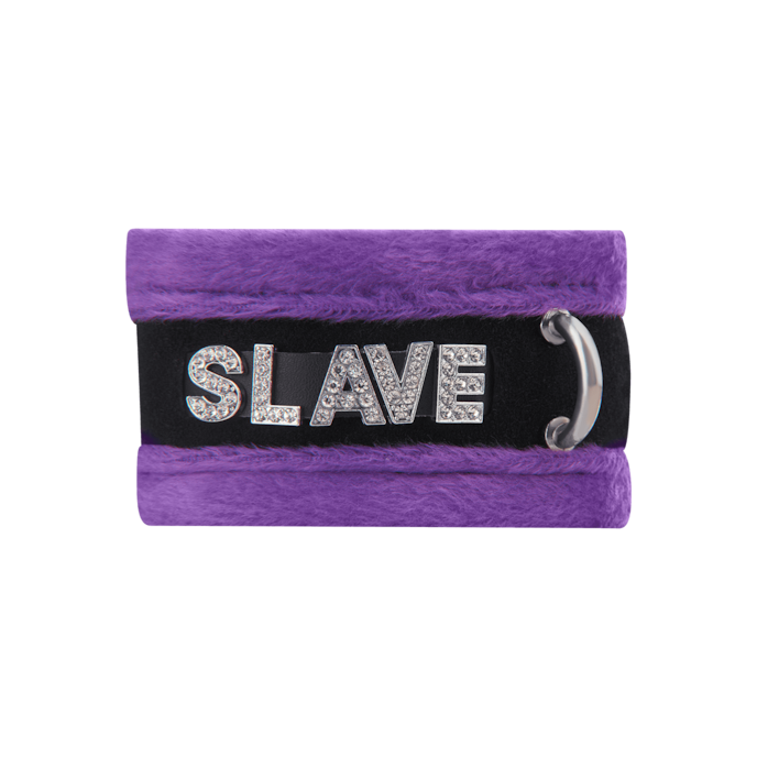 bondageset-met-strass-3-delen-Lila-Schwarz-Silber-4
