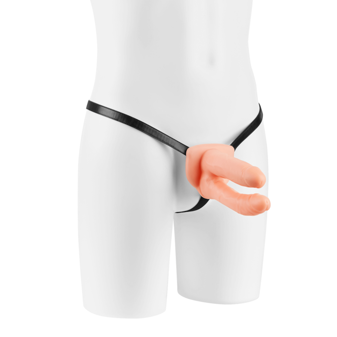 double-penetrator-6-inch-18-cm-Natuurlijk licht-Zwart-1