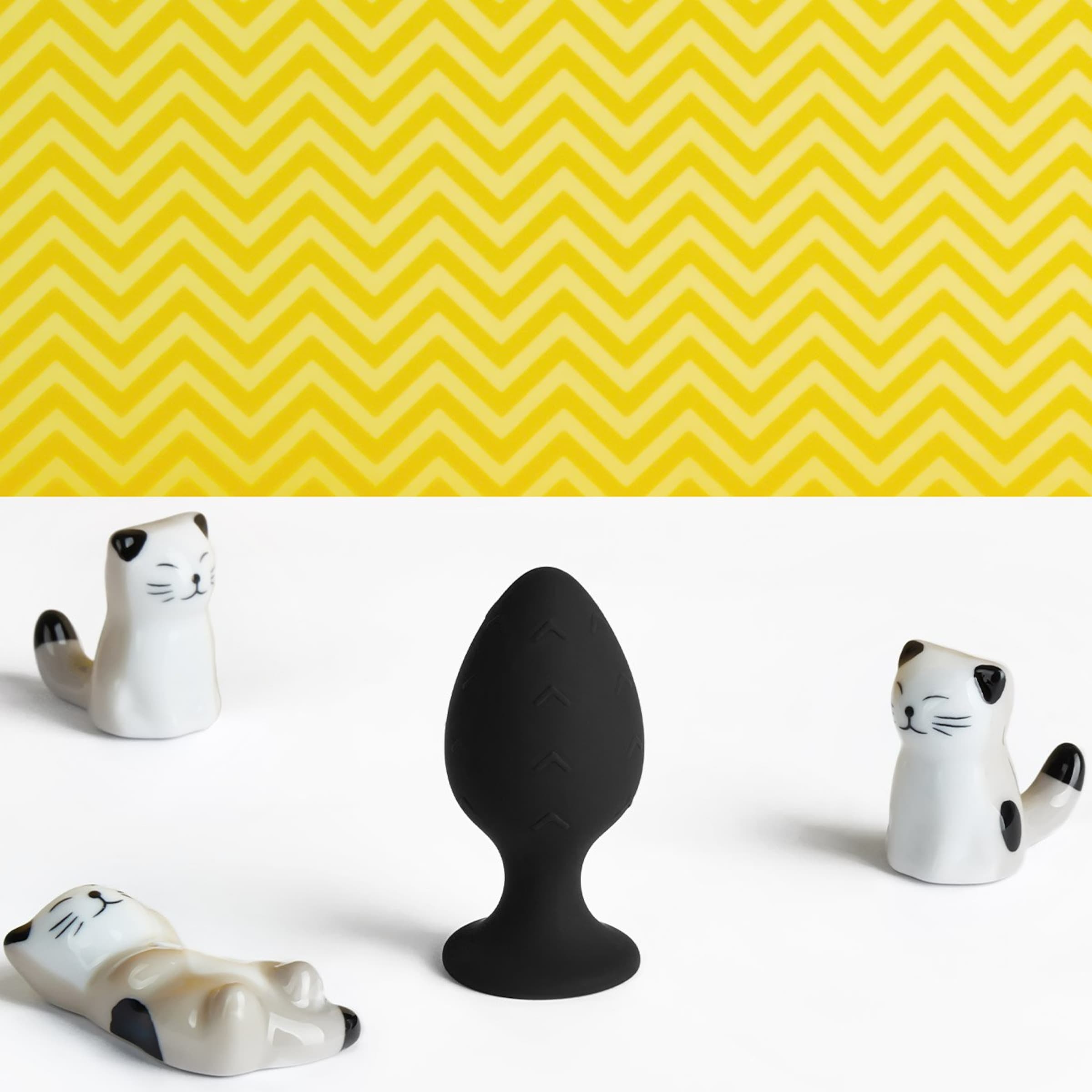 konischer-analplug-mit-pfeilen-5-8-cm-Schwarz-2