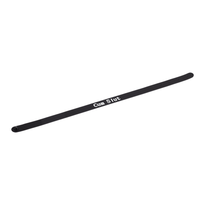 halsband-mit-aufschrift-cum-slut-Schwarz-Weiß-3
