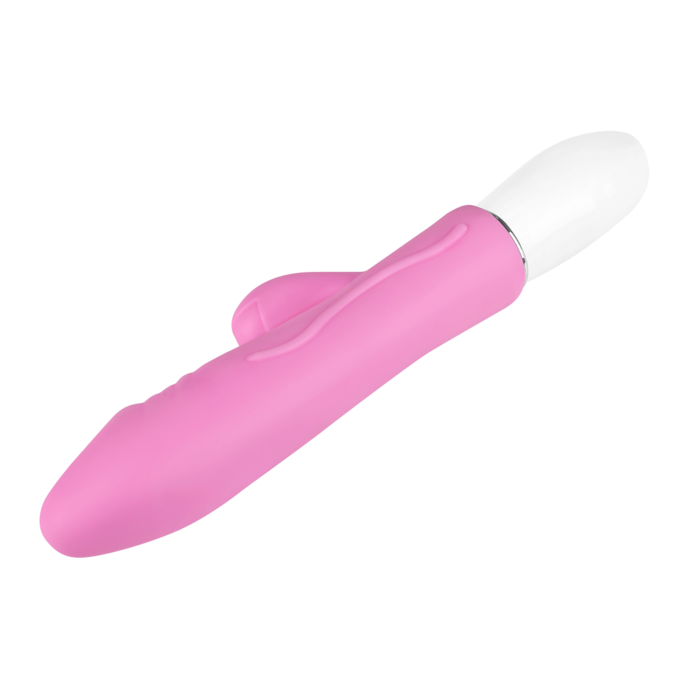 flexibele-konijnenvibrator-22-cm-Roze-Wit-6