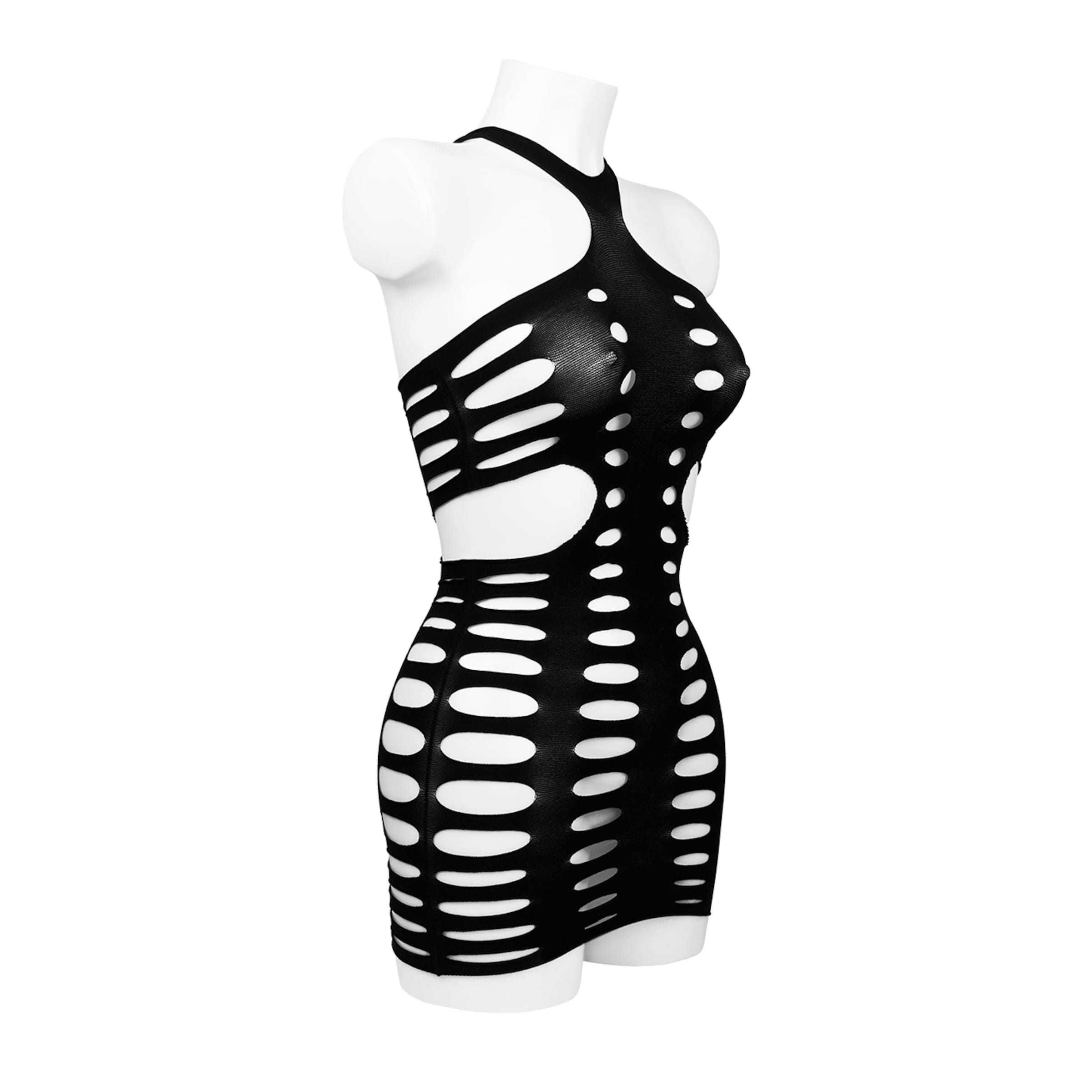 talking-sides---halter-dress-Schwarz-4