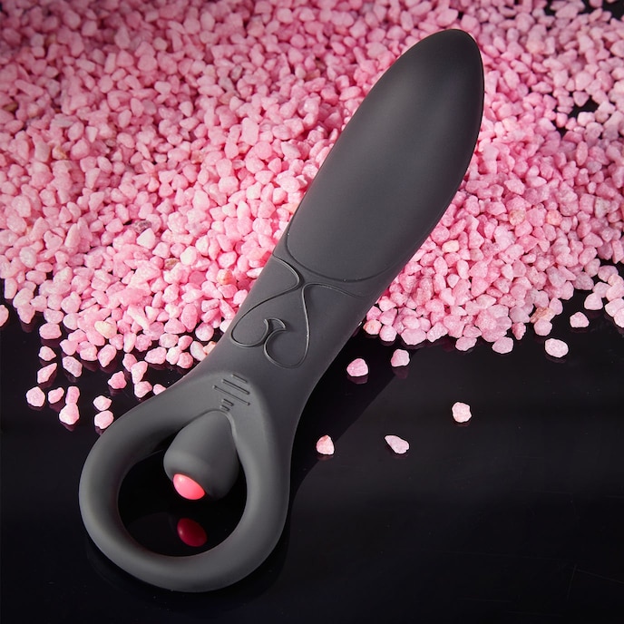 vibromasseur-point-g-en-silicone-avec-anneau-de-maintien-Noir-2