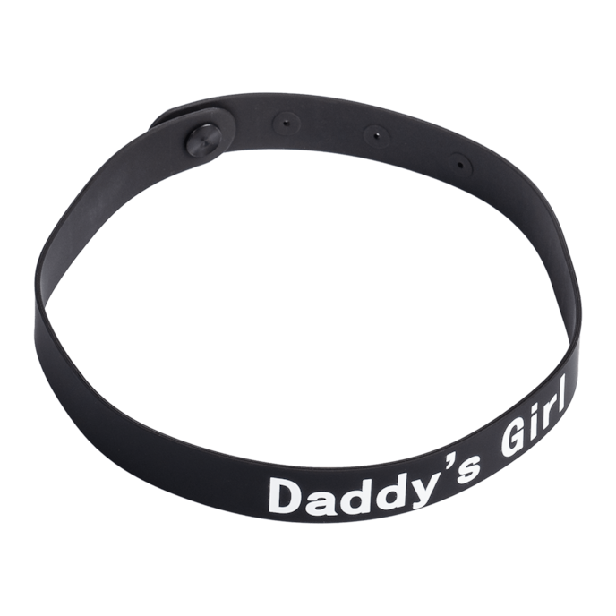 halsband-mit-aufschrift-daddys-girl-Schwarz-Weiß-1