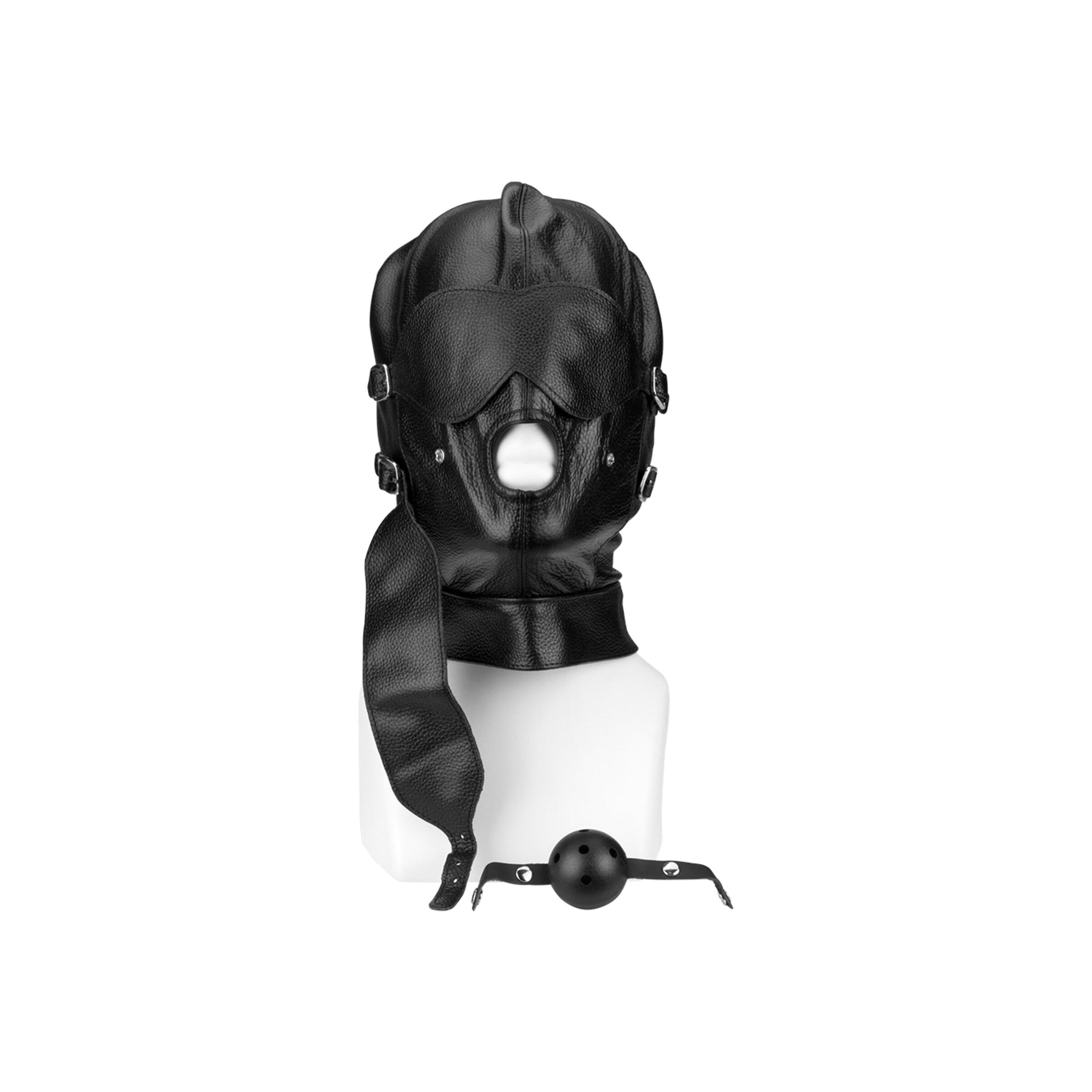 variable-leder-maske-mit-knebel-Schwarz-2