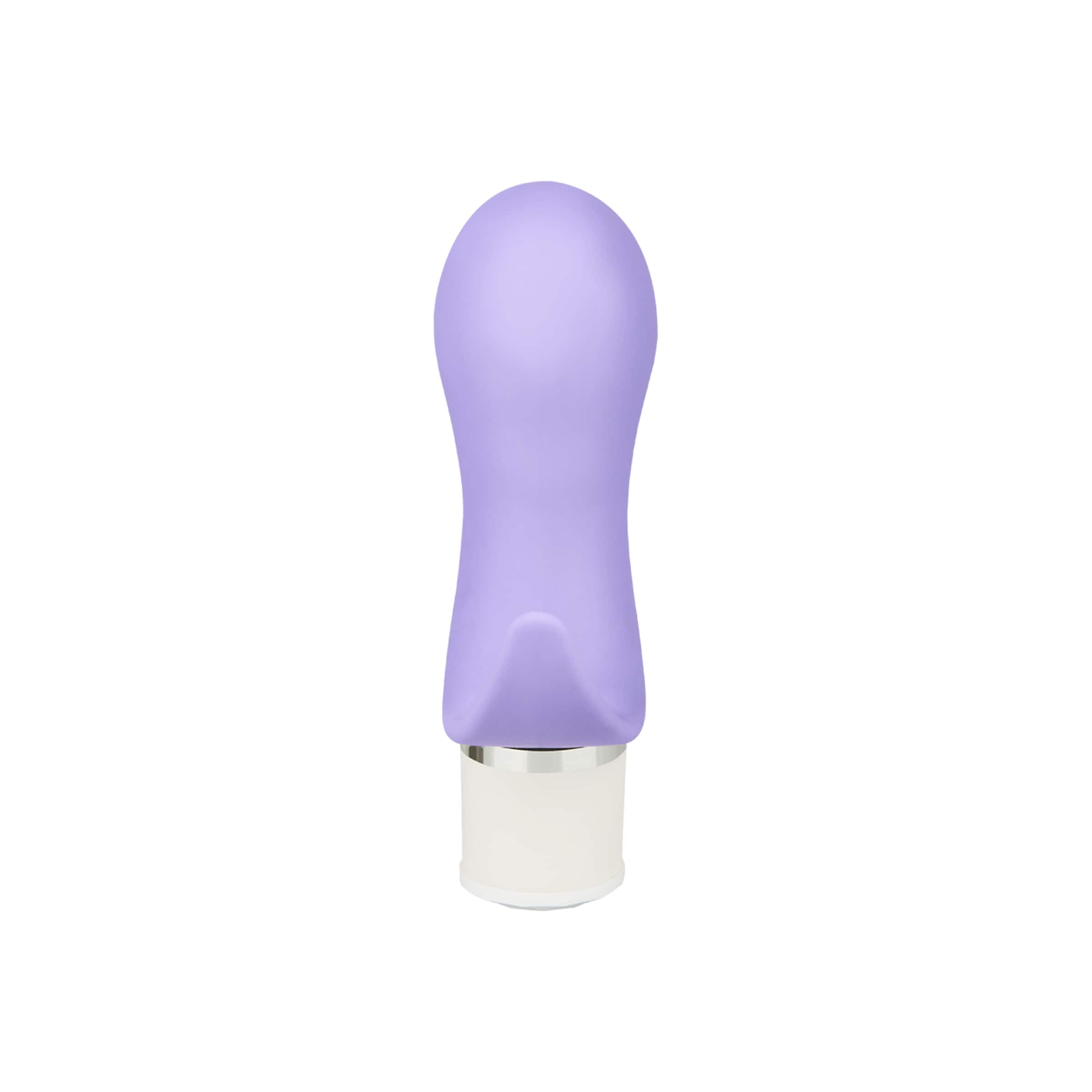 siliconen-anale-vibrator-10-cm-Paars-Wit-3