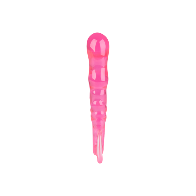 smalle-anaaldildo-met-golvende-structuur-12-cm-Pink-4