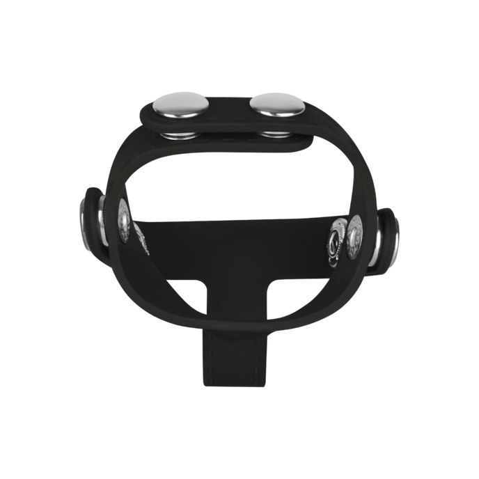 sangle-pénienne-et-testiculaire-en-silicone-Argent-Noir-3