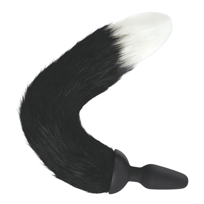 furry-tailes---foxtail-vibrating-plug-35-cm-Blanc-Noir-2