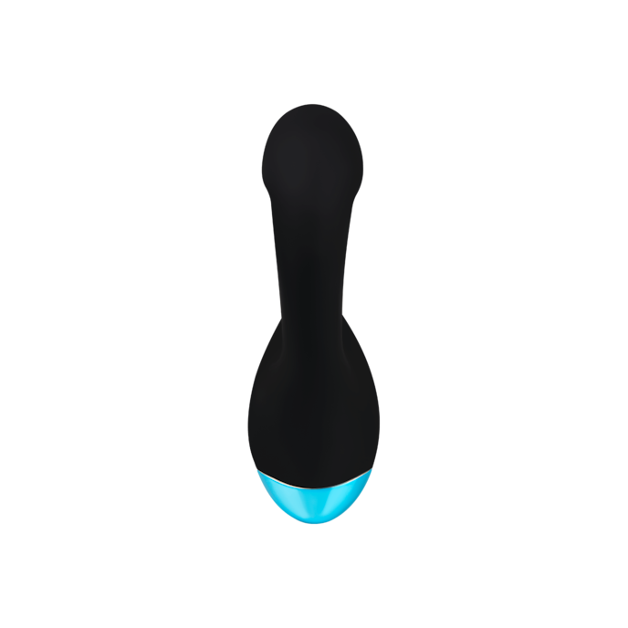 vibromasseur-prostatique-de-luxe-13-cm-Noir-Turquoise-4