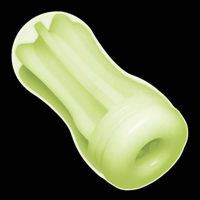 glow-in-the-dark---stroker-cup-17-cm-Neongeel-Wit-2