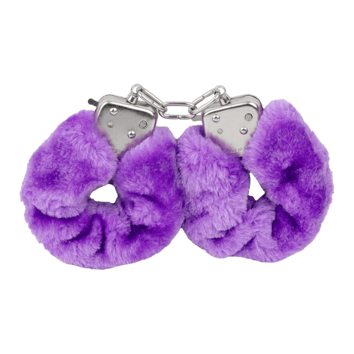 menottes-en-peluche-Argent-Violet-4