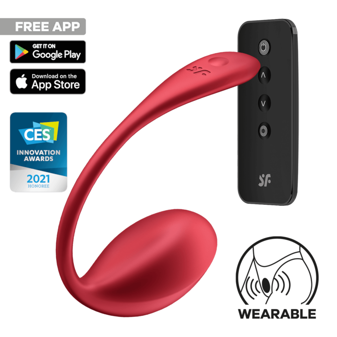 satisfyer-shiny-petal-11-cm-met-app-Rot-1