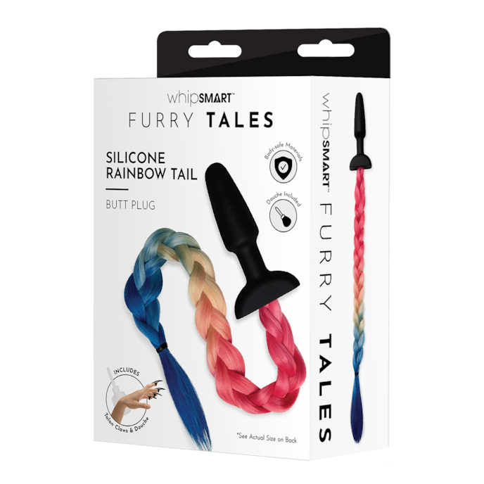 furry-tailes---butt-plug-12-4-cm-Wit-Zwart-5