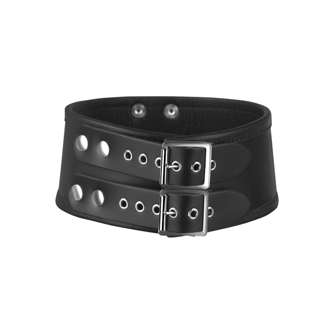 entraves-de-poignets-avec-collier-Noir-3