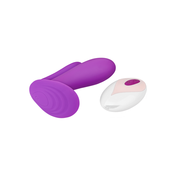 vibromasseur-en-silicone-avec-télécommande-11-cm-Violet-7