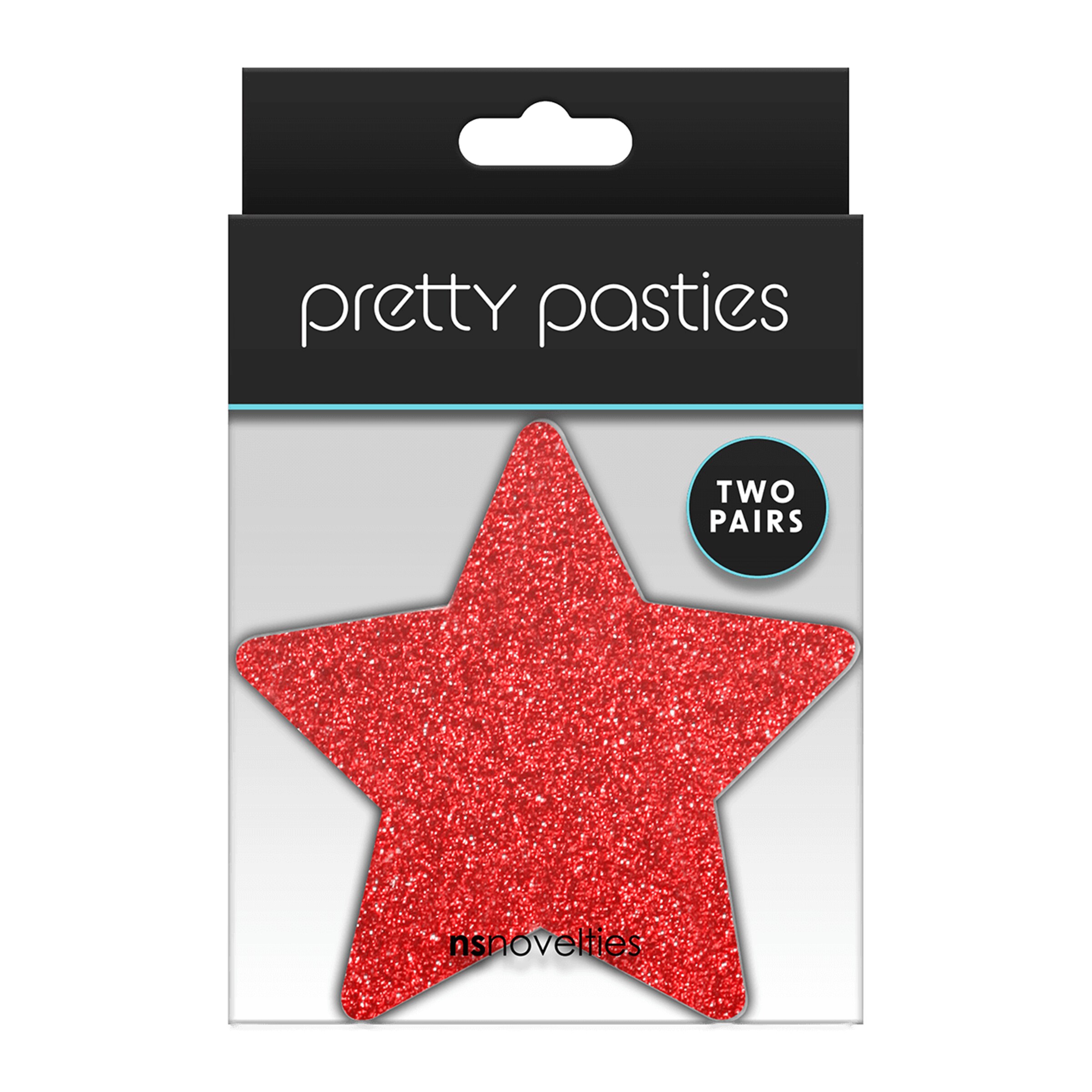 pretty-pasties---glitter-stars-2-paar-Rood-Zilver-2