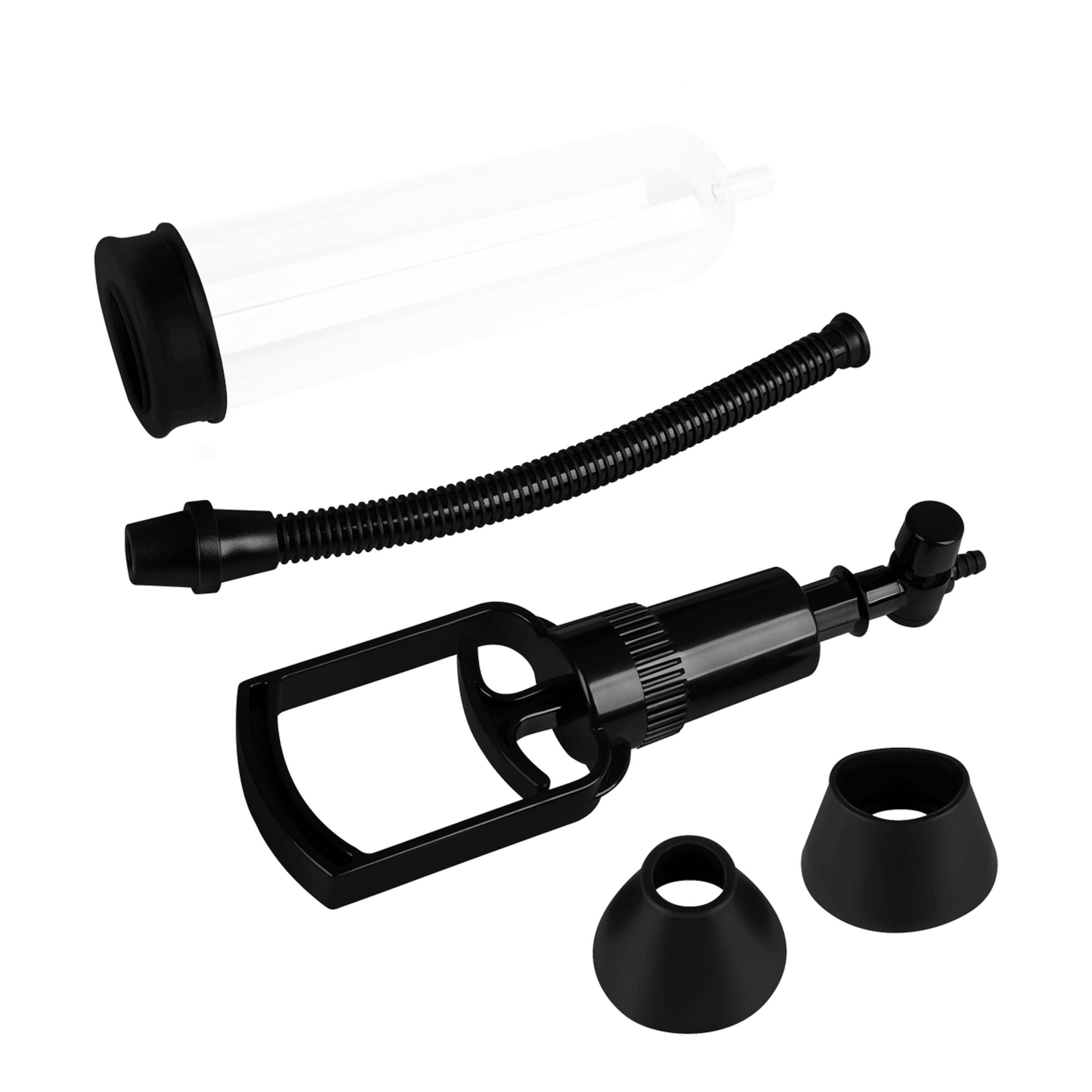 pompe-à-pénis-avec-3-gaines-18-cm-Noir-Transparent-4