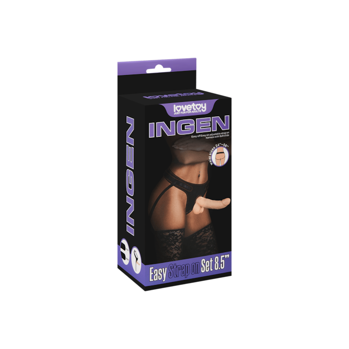 easy-strap-on-set-with-dildo-21-5-cm-Noir-5