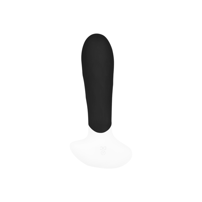 plug-anal-texturé-12-cm-Blanc-Noir-4