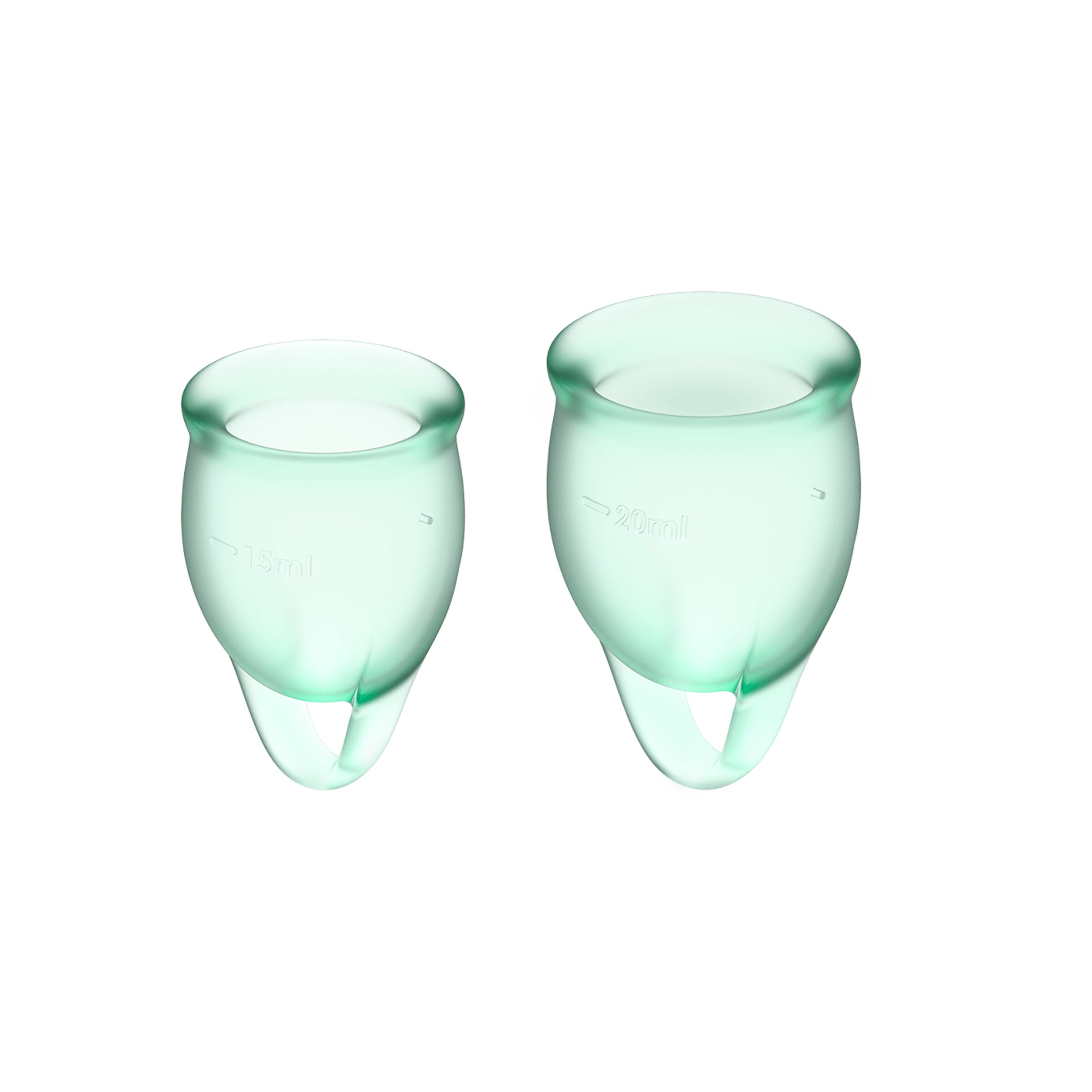 satisfyer-feel-confident---menstrual-cup-set-15-&-20-ml-Vert clair-2