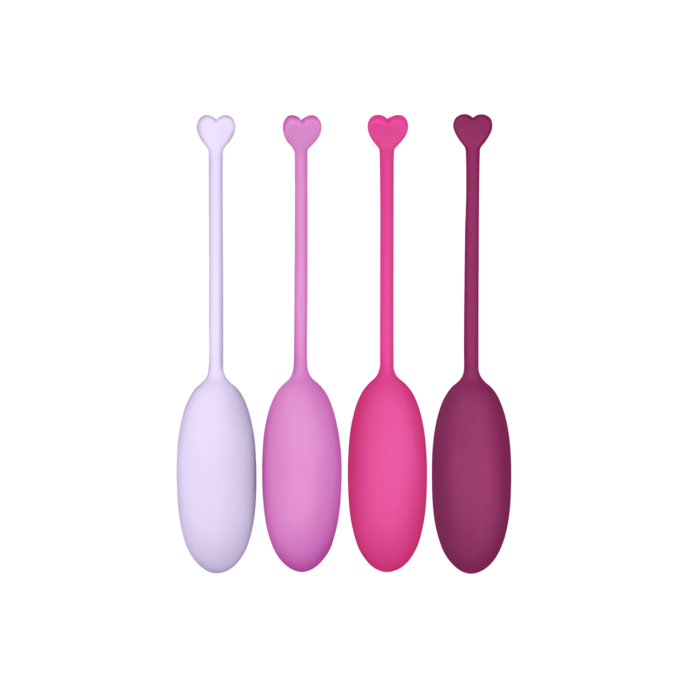 liefdesballenset-van-siliconen-4-stuks-30---115-g-Lila-Mint-Wit-Wit-4