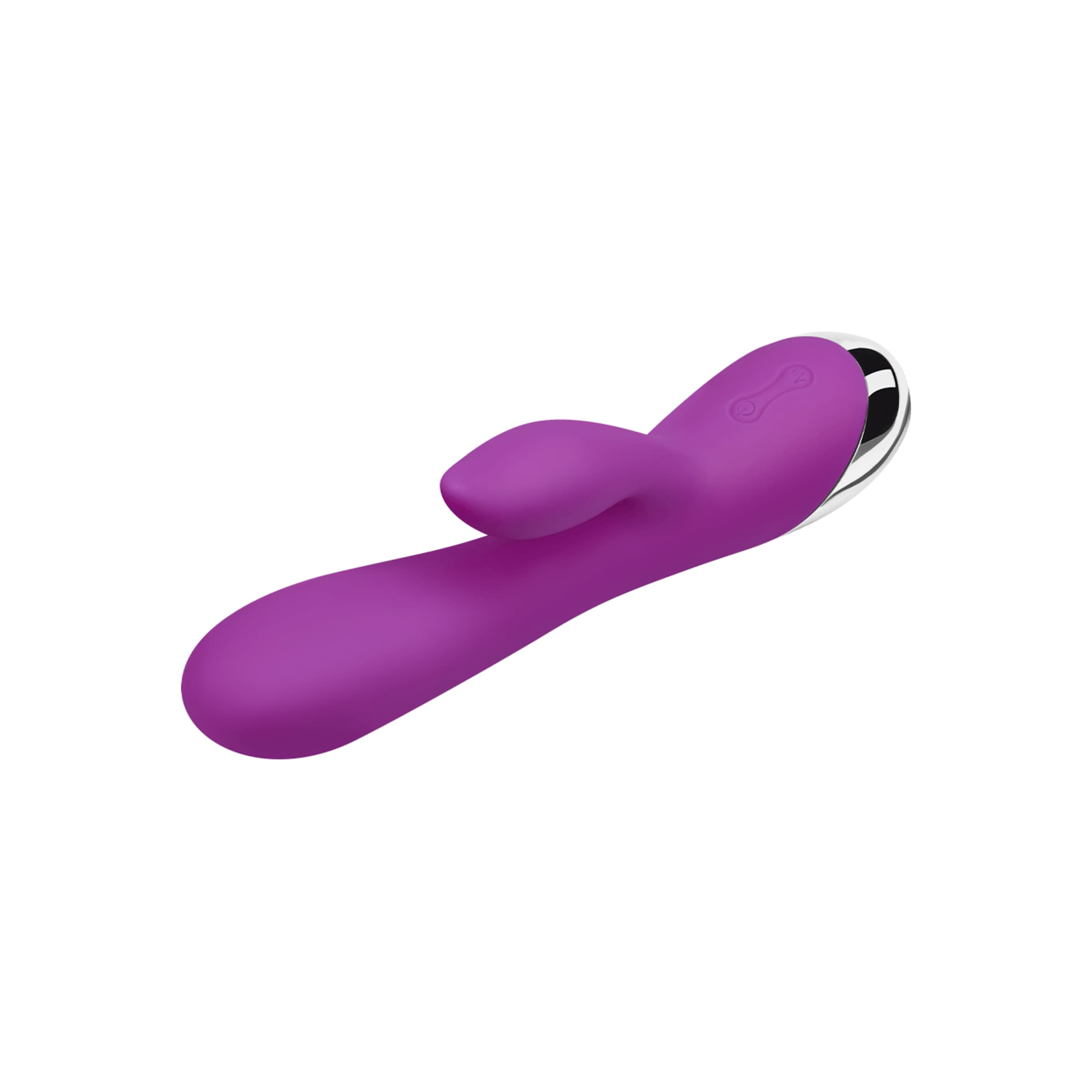 siliconen[nbhy]rabbitvibrator-19-5-cm-Violet-Wit-8