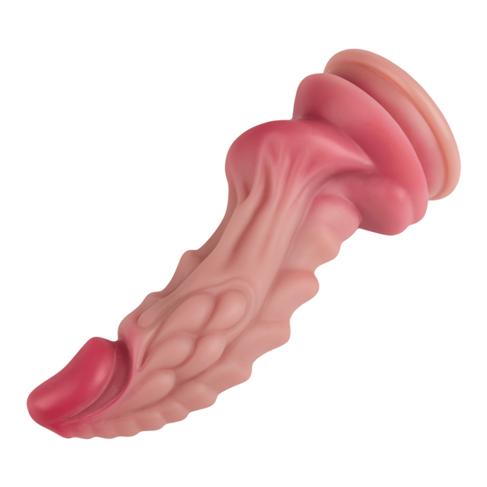 gestructureerde-fantasie-dildo-met-zuignapvoeten-20-cm-Natuurlijk licht-6