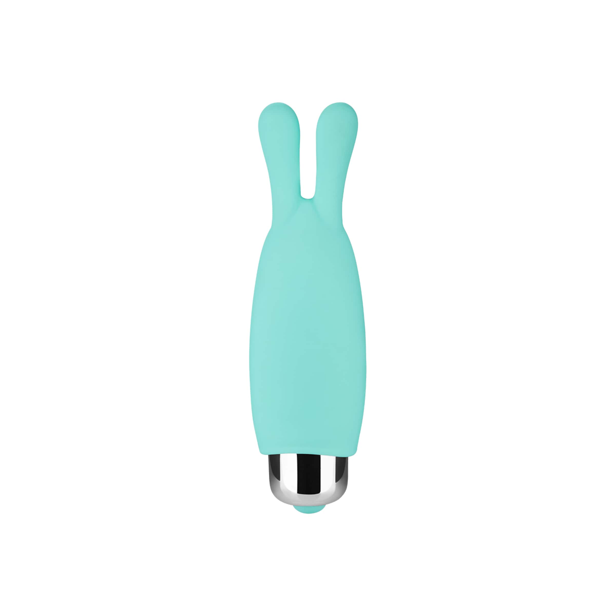 bunny-bullet-aus-silikon-7-5-cm-Silber-Türkis-4