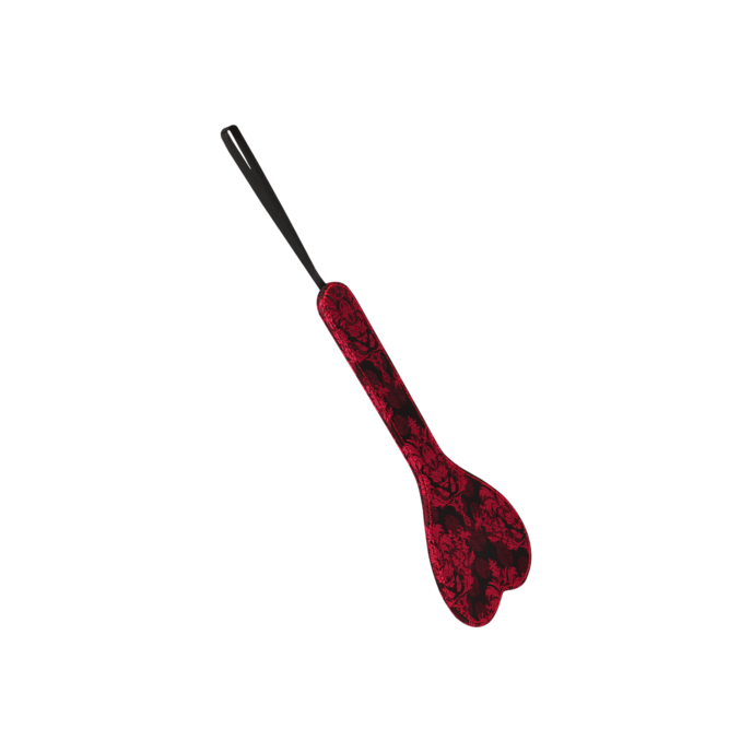 paddle-en-forme-de-cœur-au-design-élégant-Noir-Rouge-1