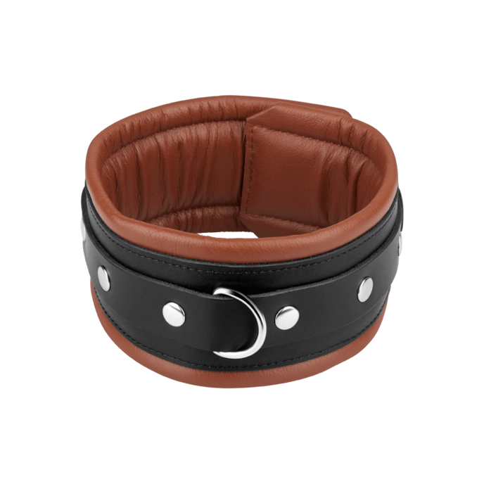 collier-rembourré-s/m-Brun-Noir-3