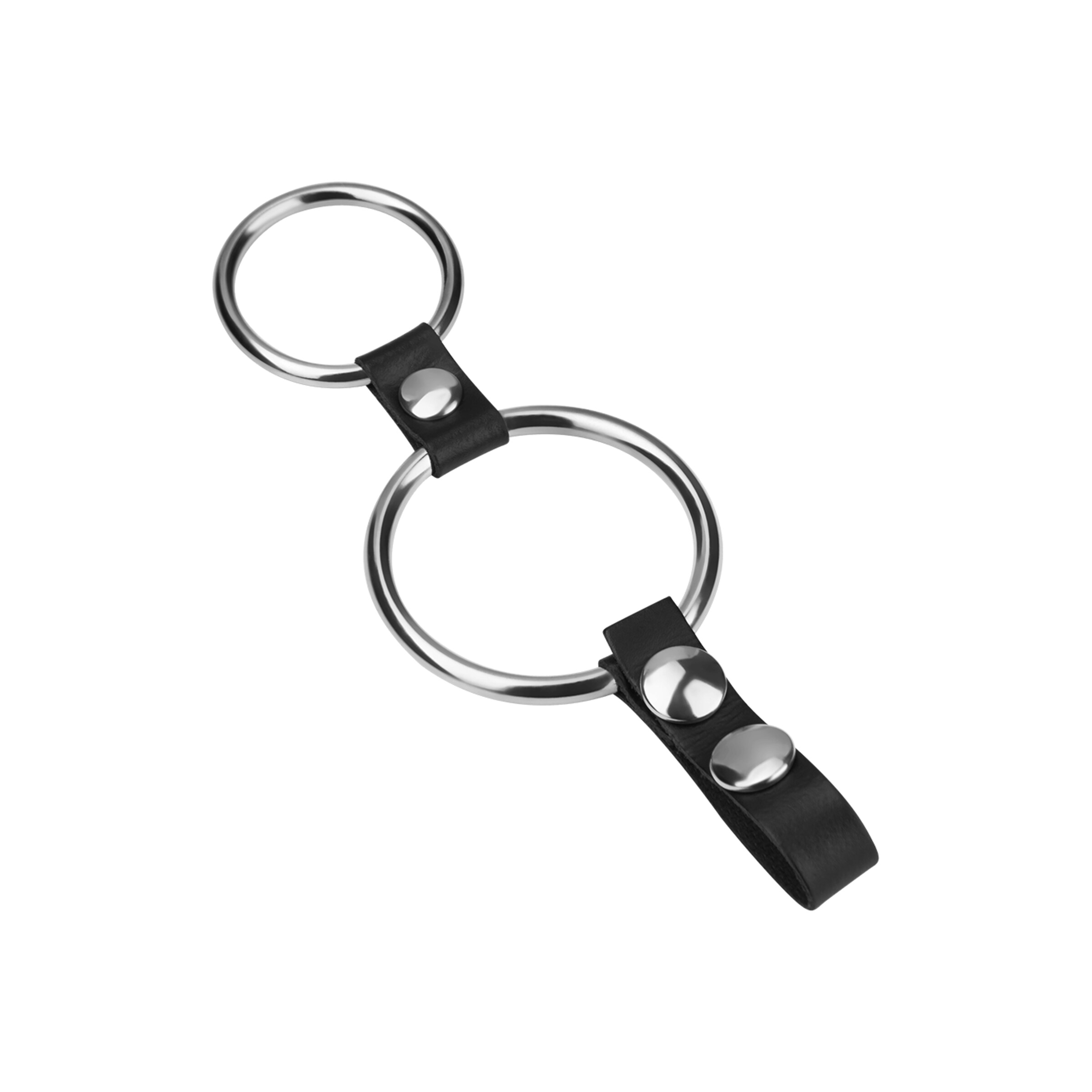 manchette-pour-pénis-et-testicules-3-5-&-5-cm-Argent-Noir-4