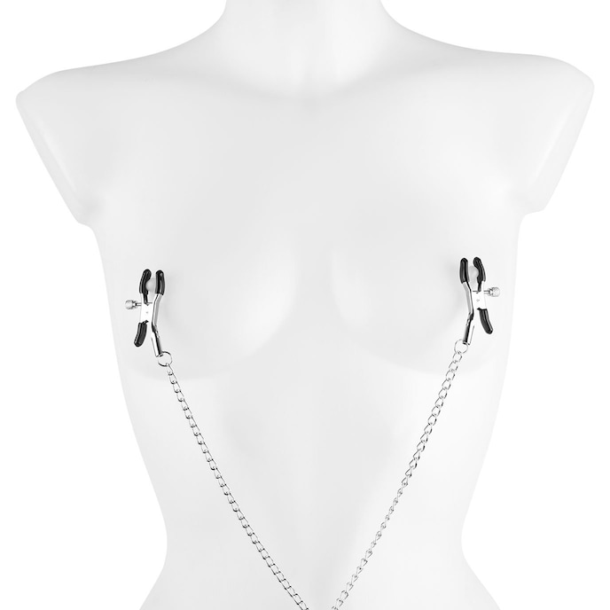 pinces-à-tétons-avec-chaîne-à-clochettes-Argent-4