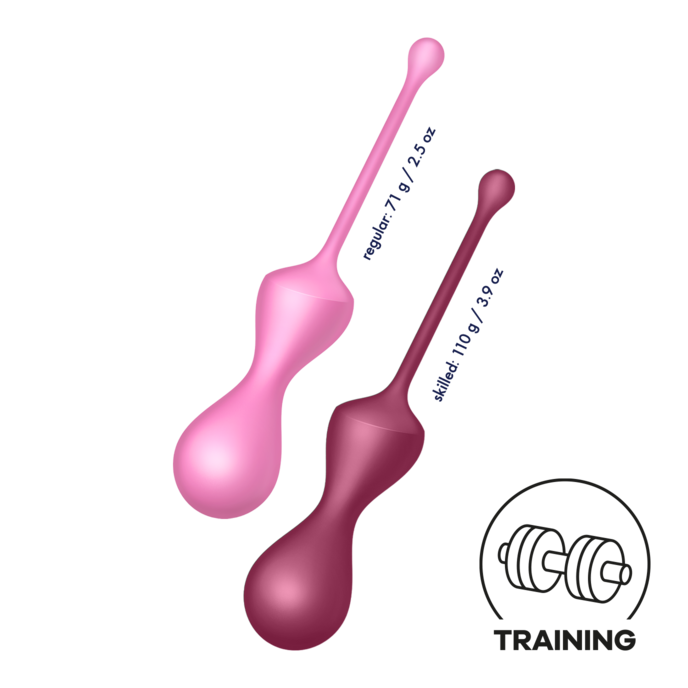 satisfyer-‘kegel-trainers’-71-g-+-110-g-2-pièces-Baie-Rose-1