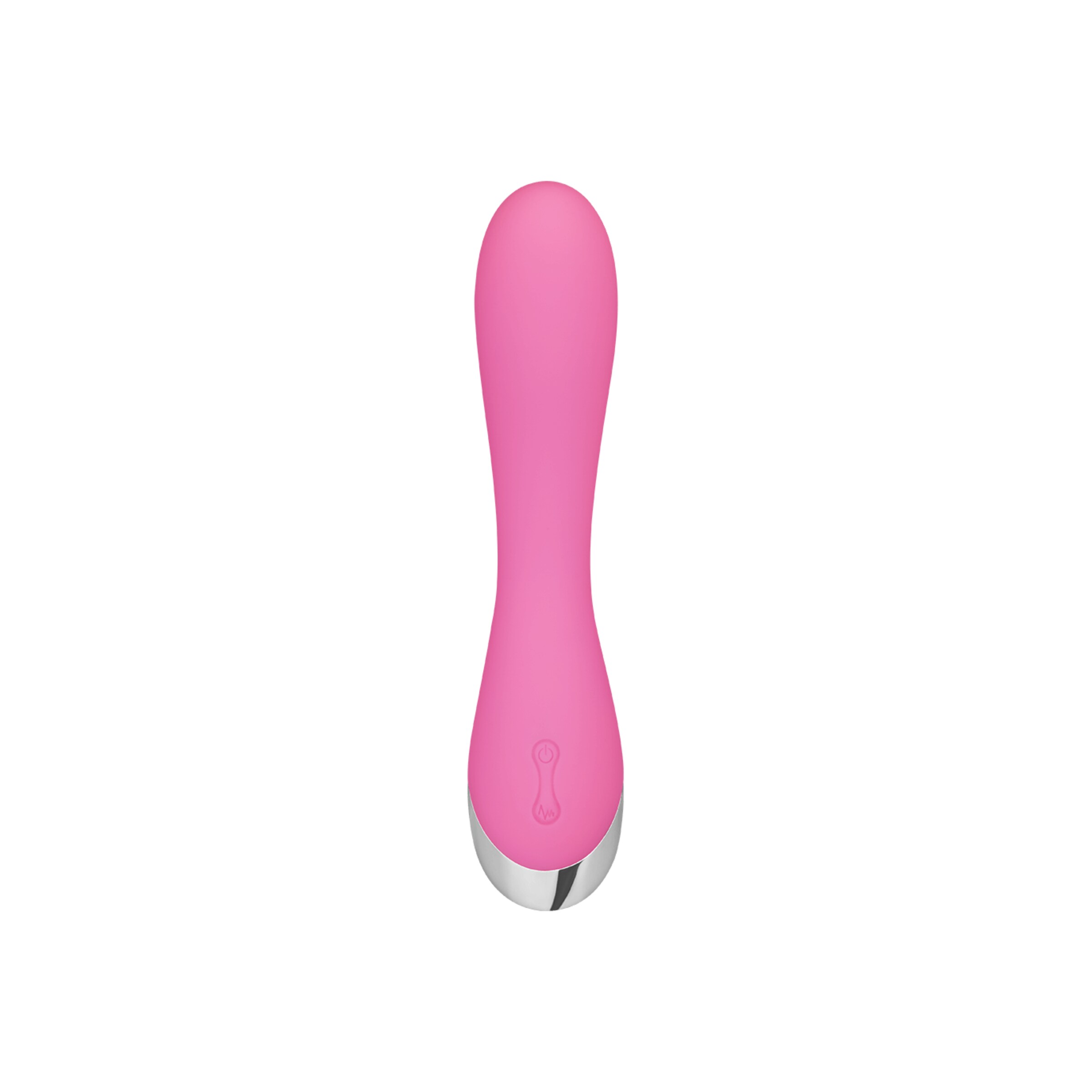 volumineuze-vibrator-19-6-cm-Pink-Wit-Zilver-5