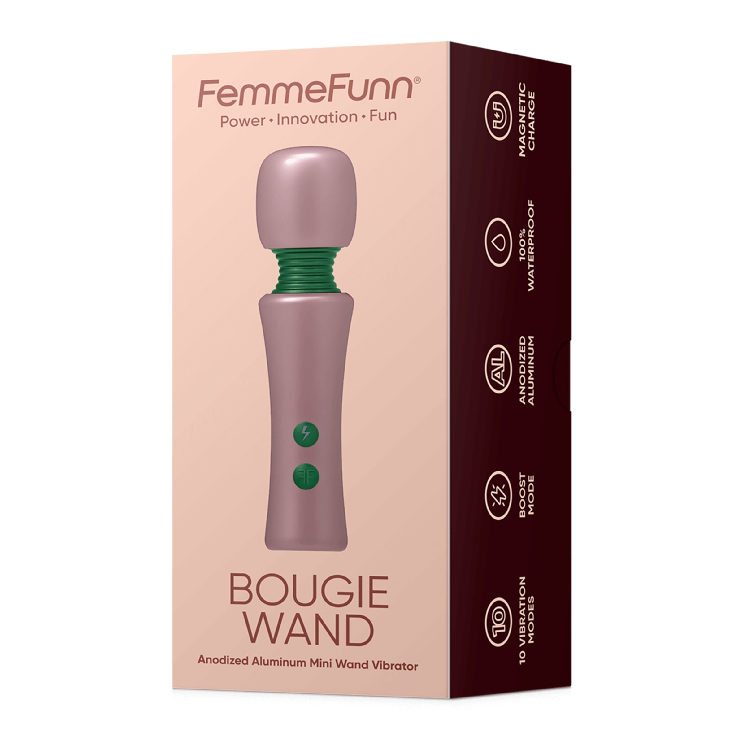 bougie-wand-14-5-cm-Or rose-Vert-3