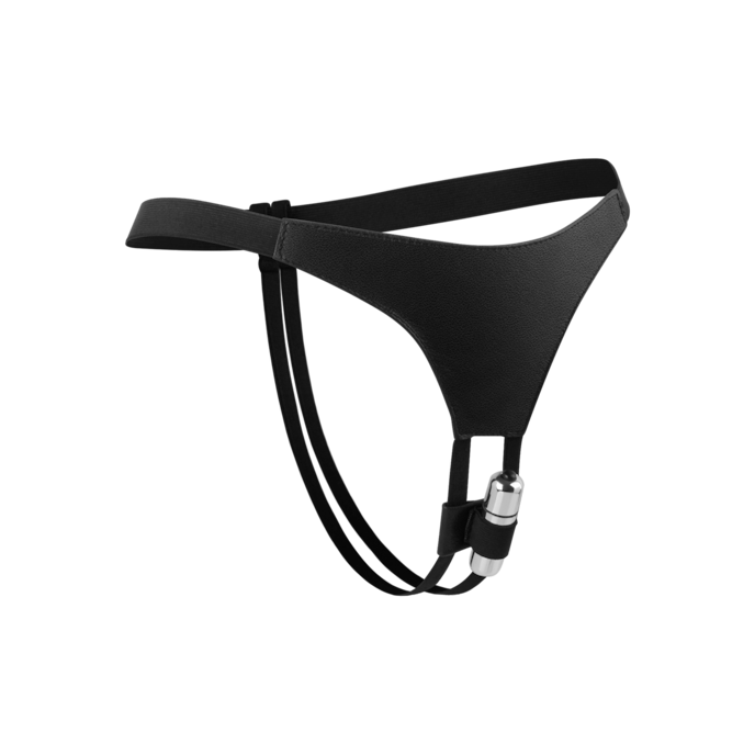 string-en-cuir-avec-bullet-Noir-2