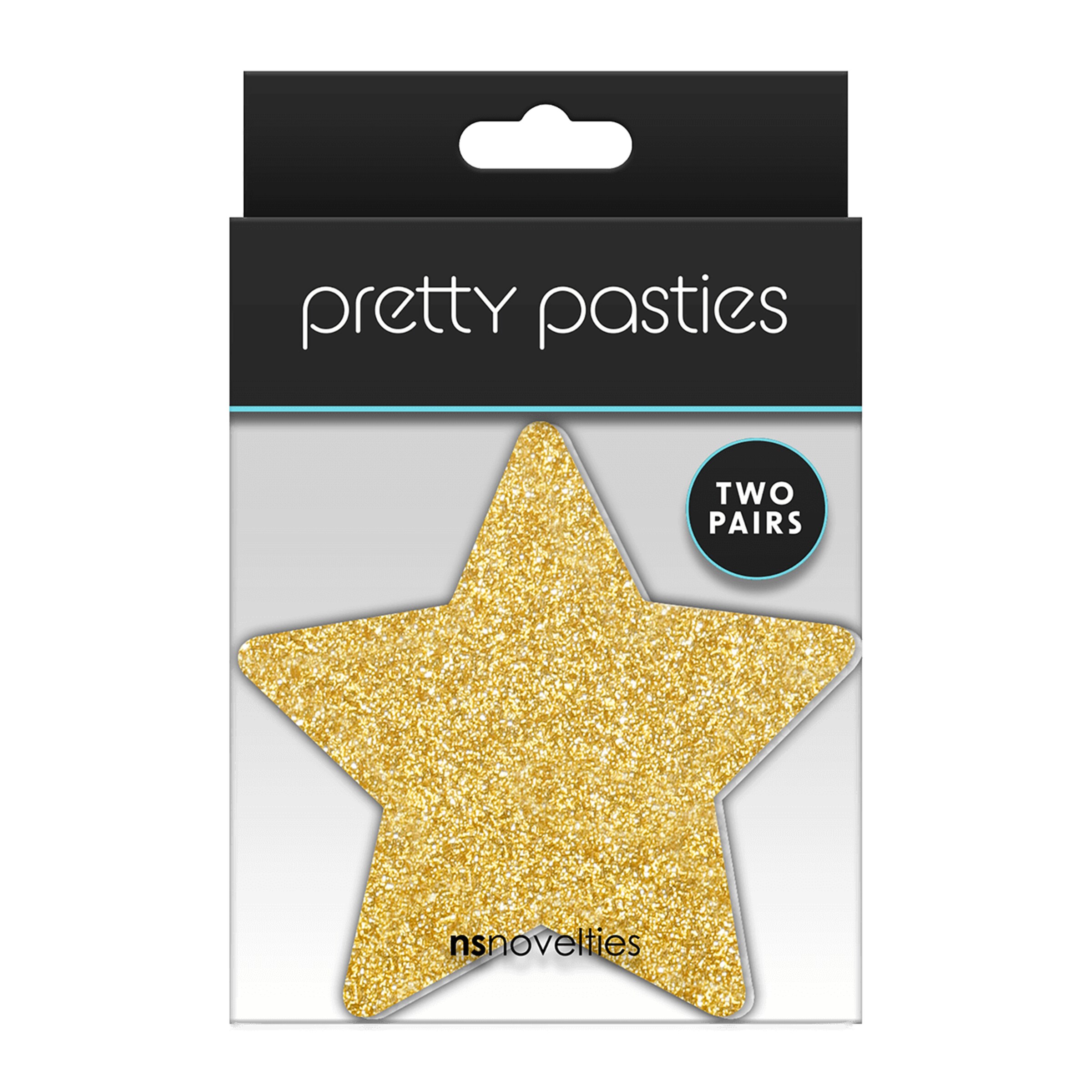 pretty-pasties---glitter-stars-2-paar-Goud-Zwart-2