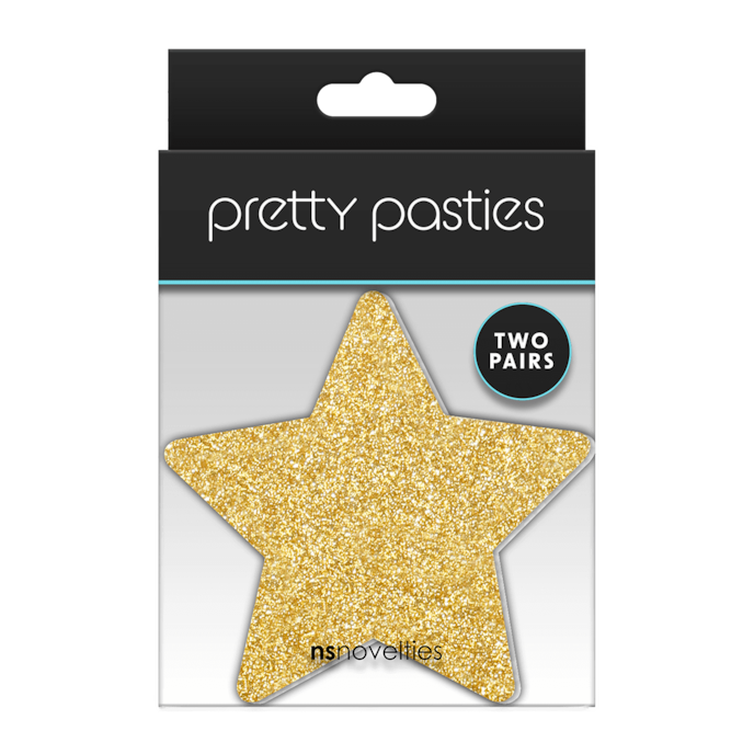 pretty-pasties---glitter-stars-2-paires-Noir-Or-2