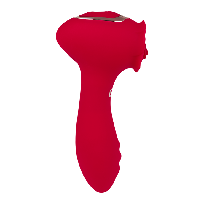 vibromasseur-double-en-forme-de-rose-en-silicone-12-5-cm-Rouge-2