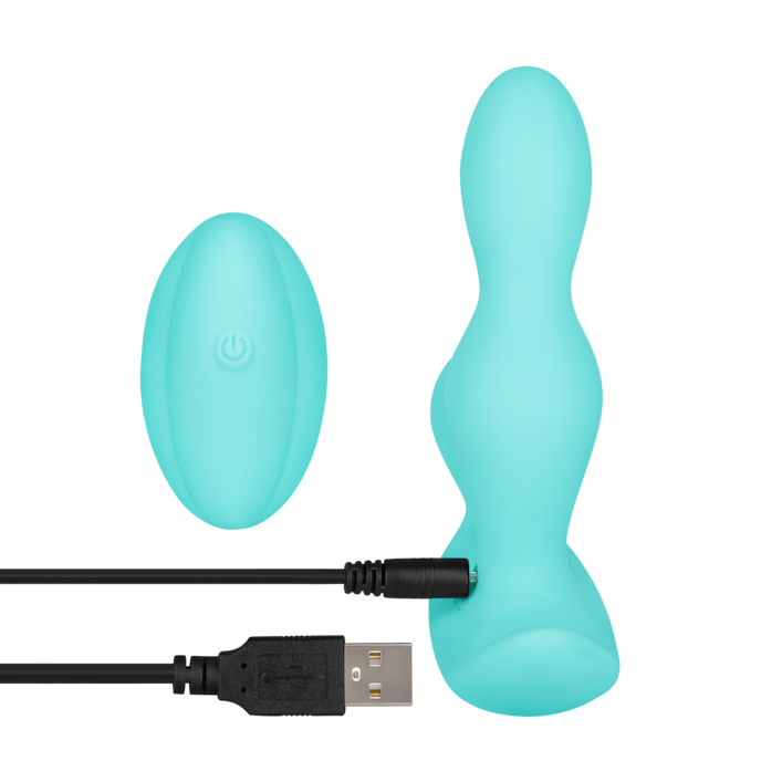 vibromasseur-anal-avec-télécommande-12-cm-Menthe-3
