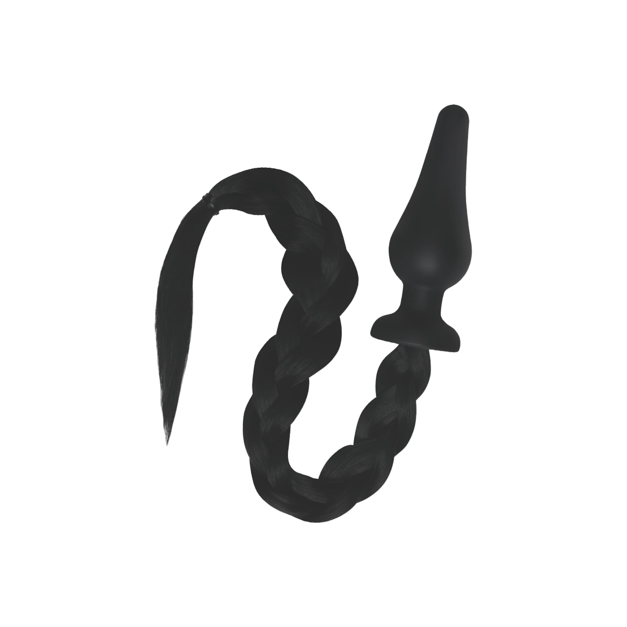 furry-tailes---silicone-pony-tail-butt-plug-11-4-cm-Zwart-1