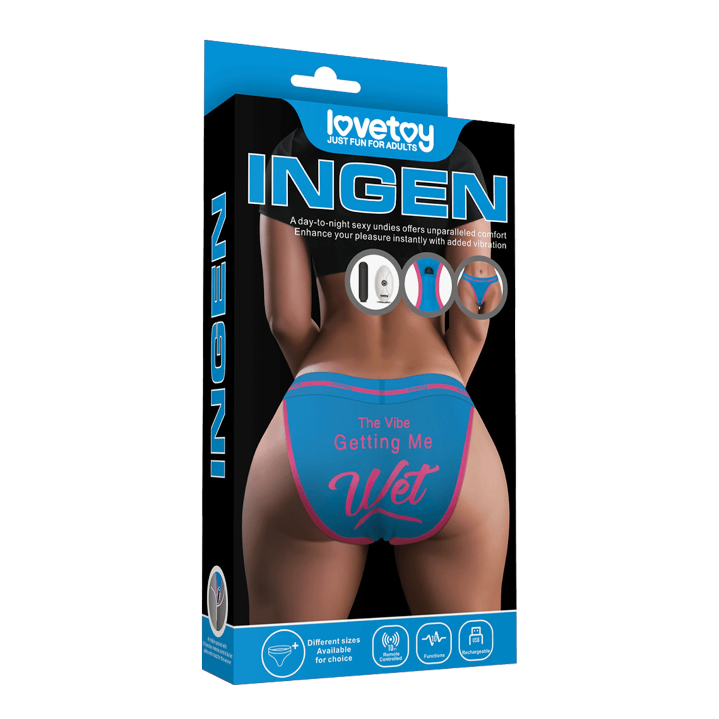 printed-vibrating-sexy-panties-Blau-Rosa-Schwarz-4