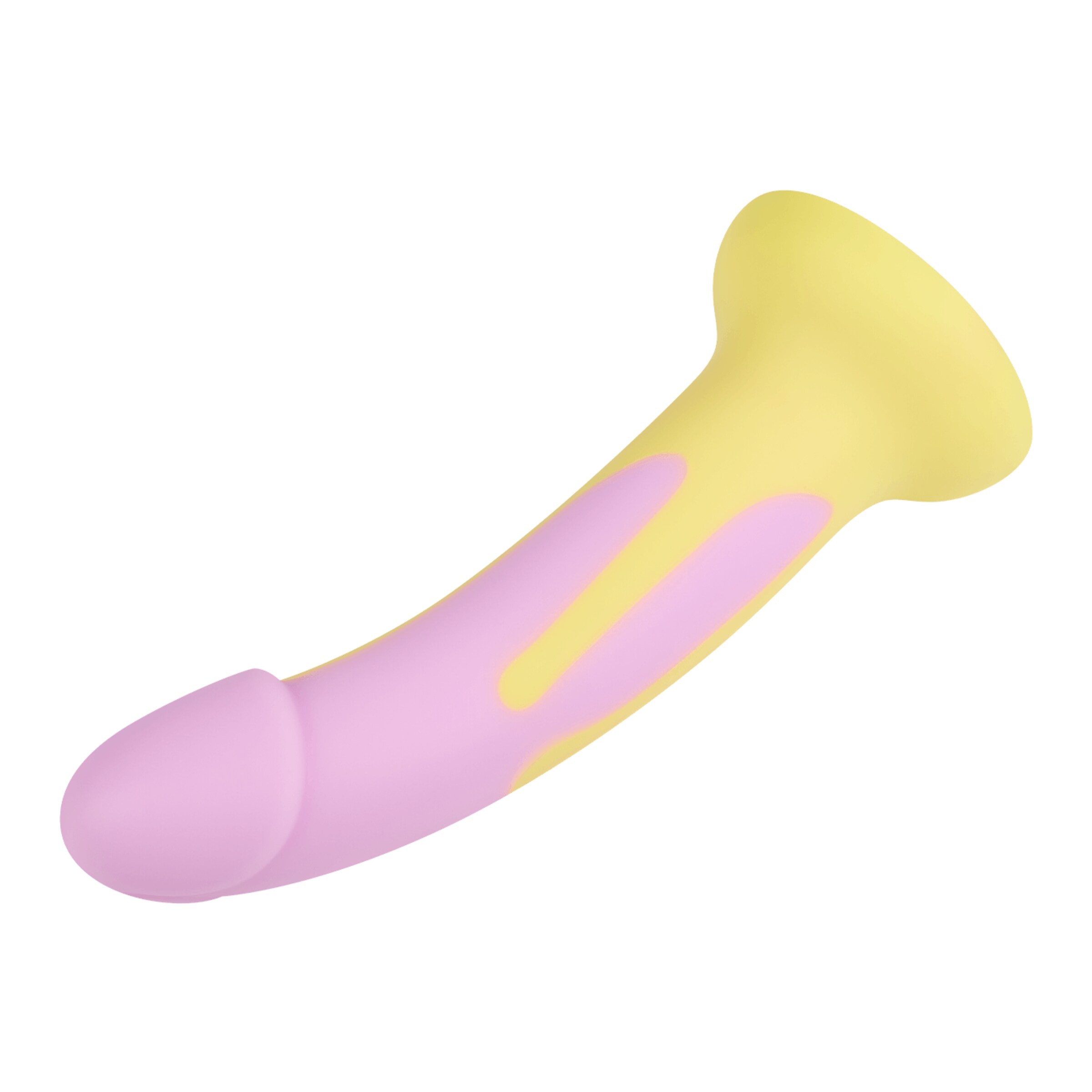 g-punkt-dildo-mit-saugfuß-18-cm-Gelb-Rosa-6