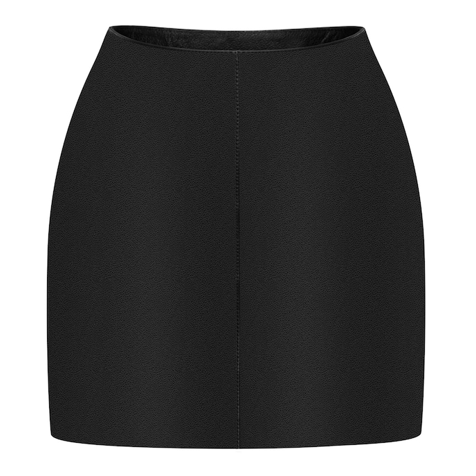 jupe-en-cuir-élégante-Noir-4